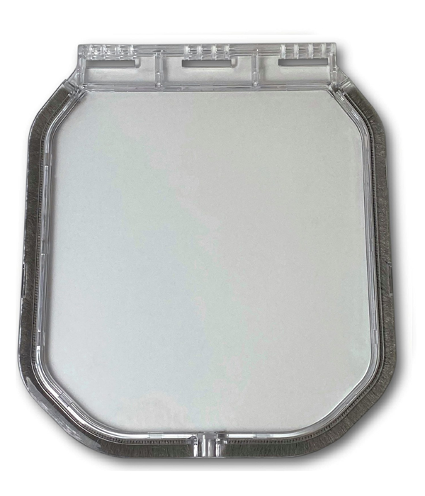 G-IDDRF replacement flap for Dogwalk glass fitting intermediate dog door, 216 × 250 mm
