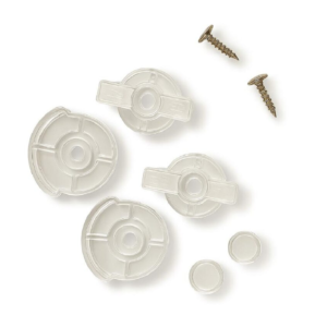 G-LDCDC clear 4-way locking dial set for Catwalk glass fitting cat door