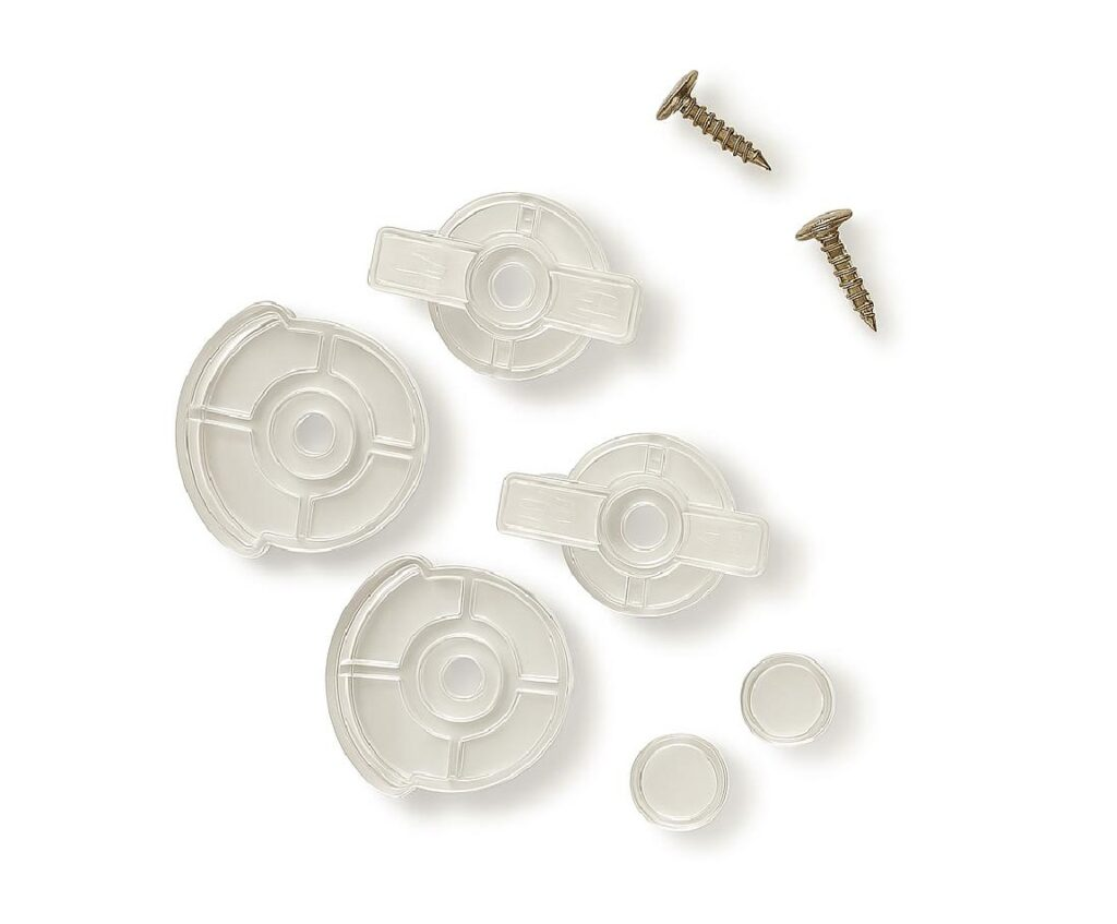 G-LDCDC clear 4-way locking dial set for Catwalk glass fitting cat door
