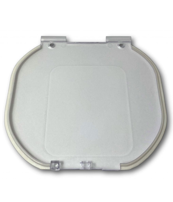 G-MCDRF replacement flap with magnet and hinge plate for Catwalk glass fitting magnetic cat door