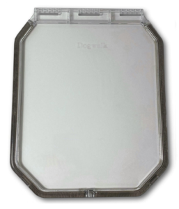 W-DDRF replacement flap with bottom magnet for Dogwalk wood fitting medium dog door, 270 × 320 mm