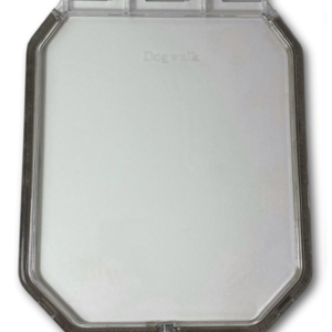 W-DDRF replacement flap with bottom magnet for Dogwalk wood fitting medium dog door, 270 × 320 mm