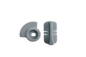 W-LDCDG grey clip-in 4-way locking dial set for Catwalk wood fitting cat door