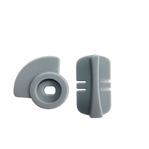 W-LDCDG grey clip-in 4-way locking dial set for Catwalk wood fitting cat door